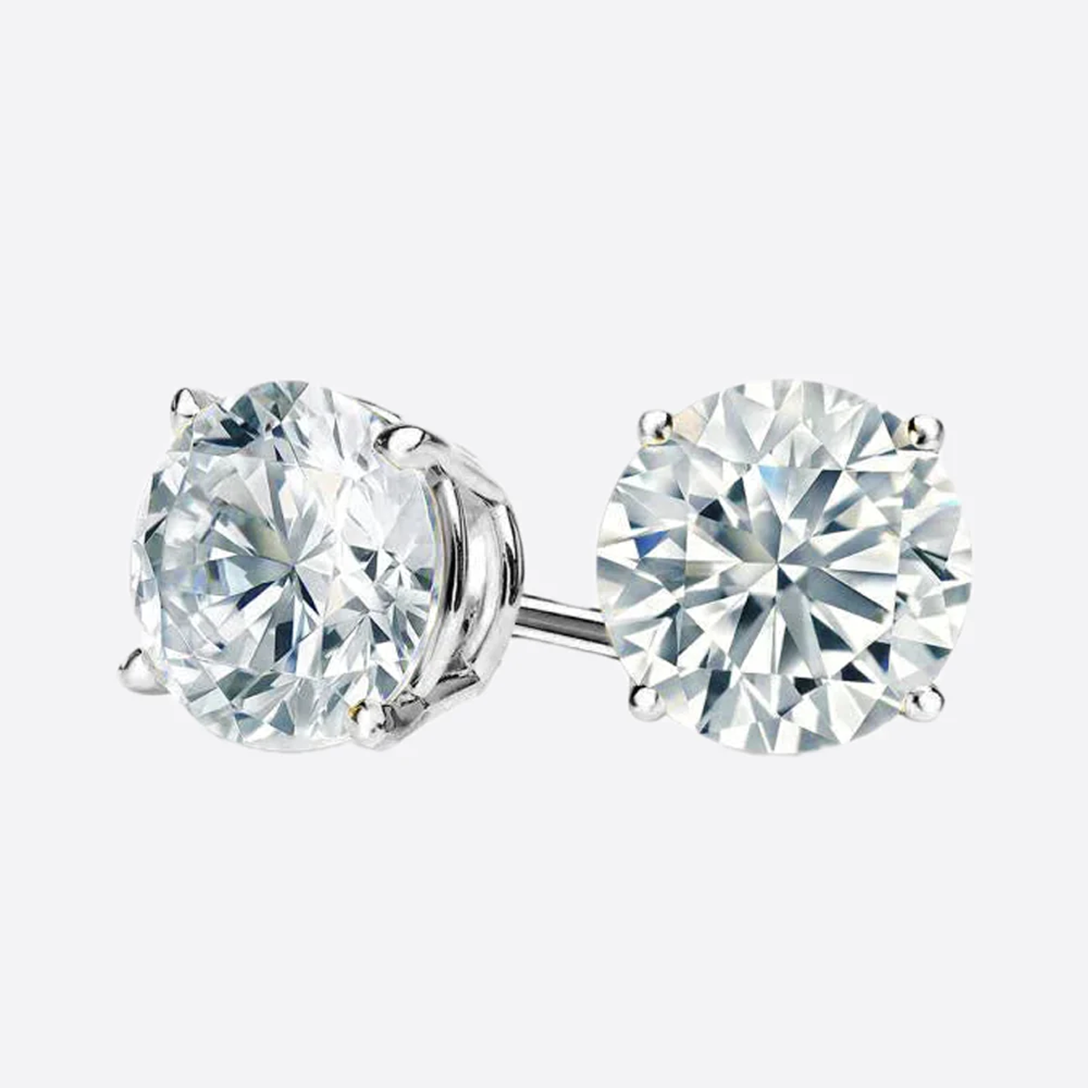 BLISS. | 925 Silver Moissanite Earrings