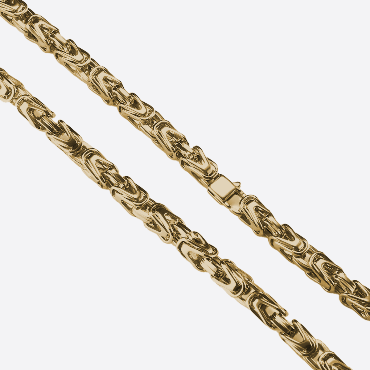 GINTIN. | 8MM Gold King Chain 18K