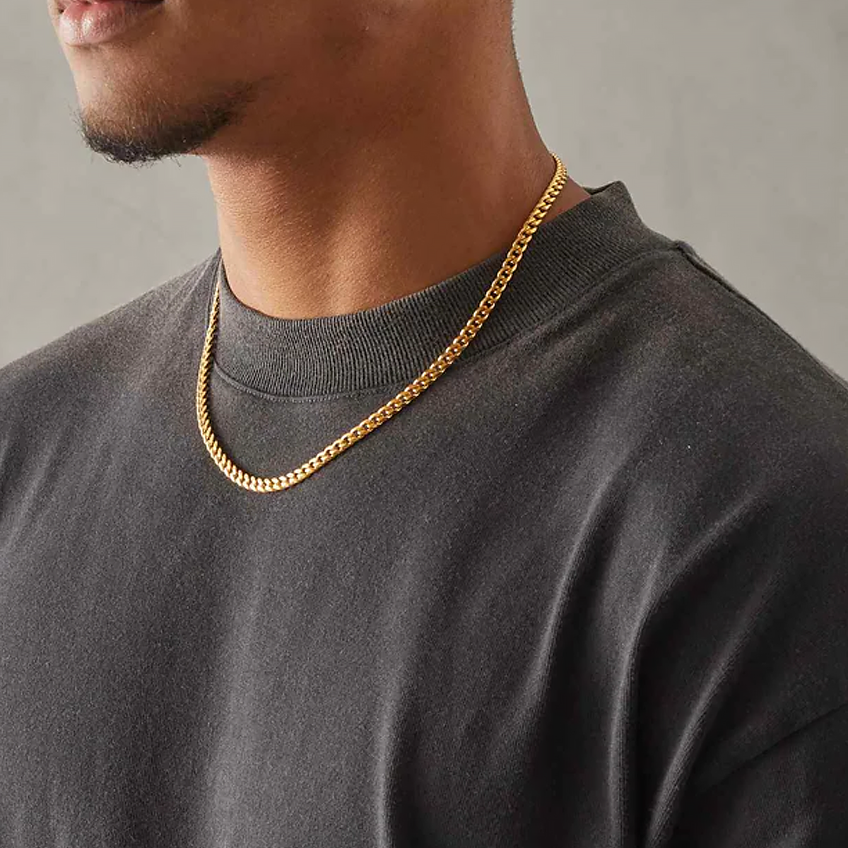 GIROX. | 6MM Gold Cuban Link Chain 18K