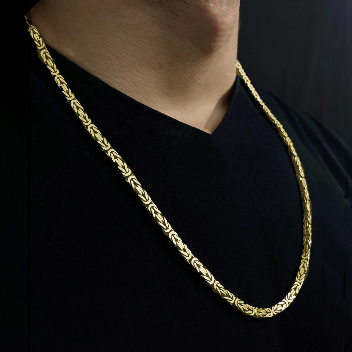 GLITI. | 5MM Gold King Chain 18K