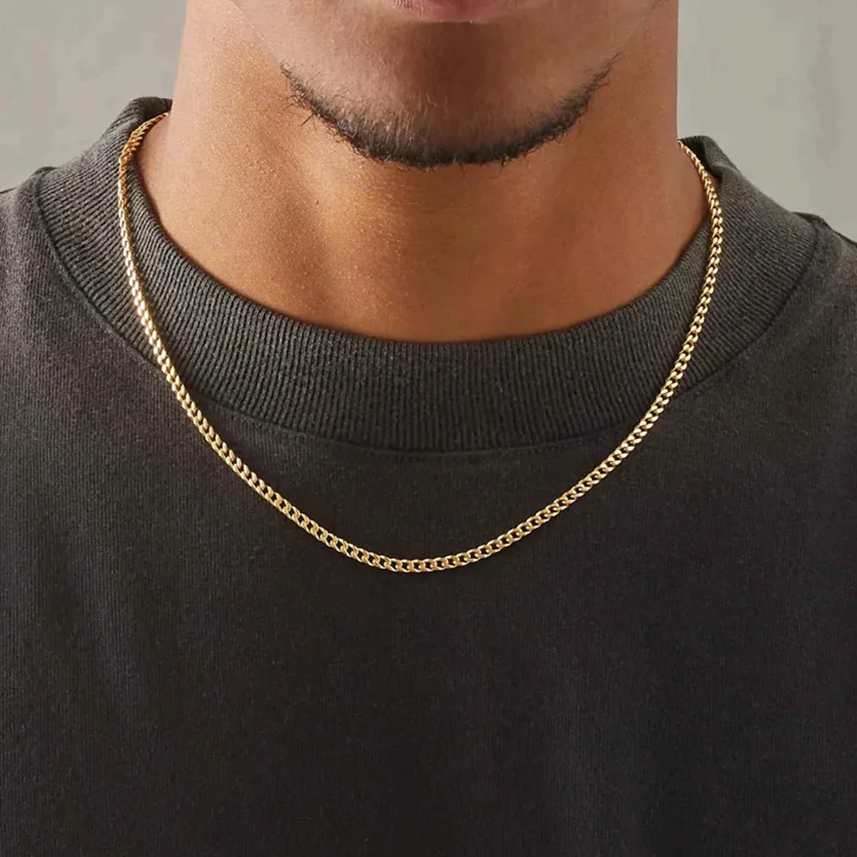 GYLAN. | 3MM Cuban Link Chain 18K