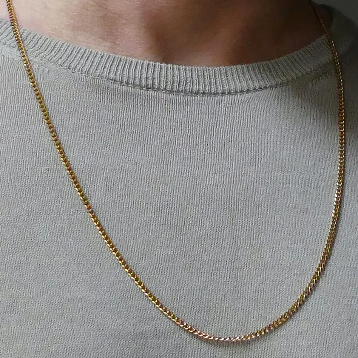 GYLAN. | 3MM Cuban Link Chain 18K