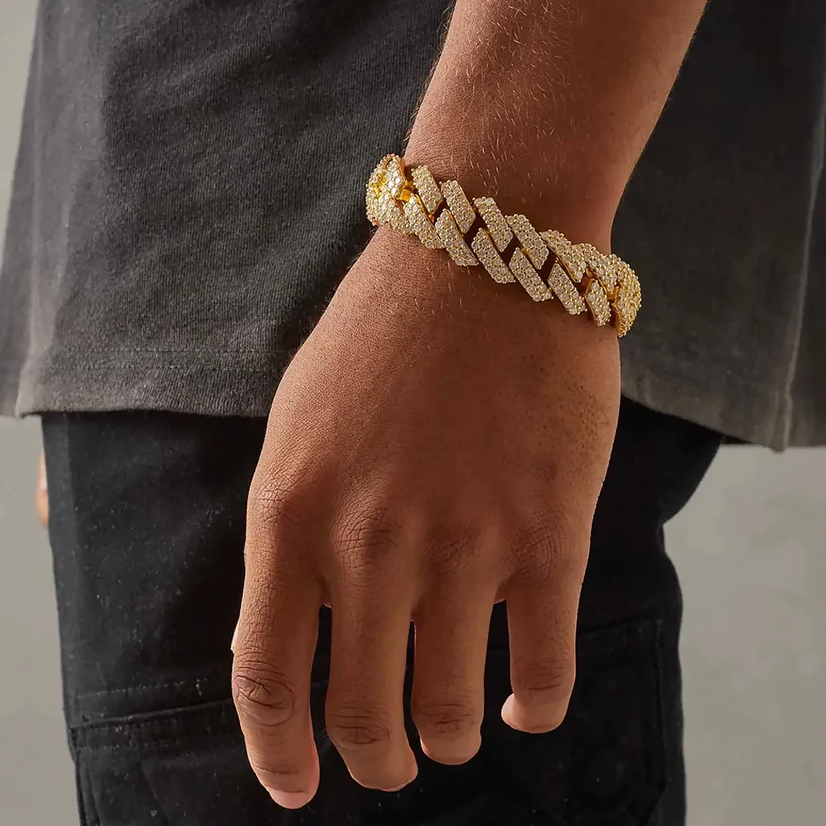 GYMON. | Gold Cuban Link Bracelet 19MM