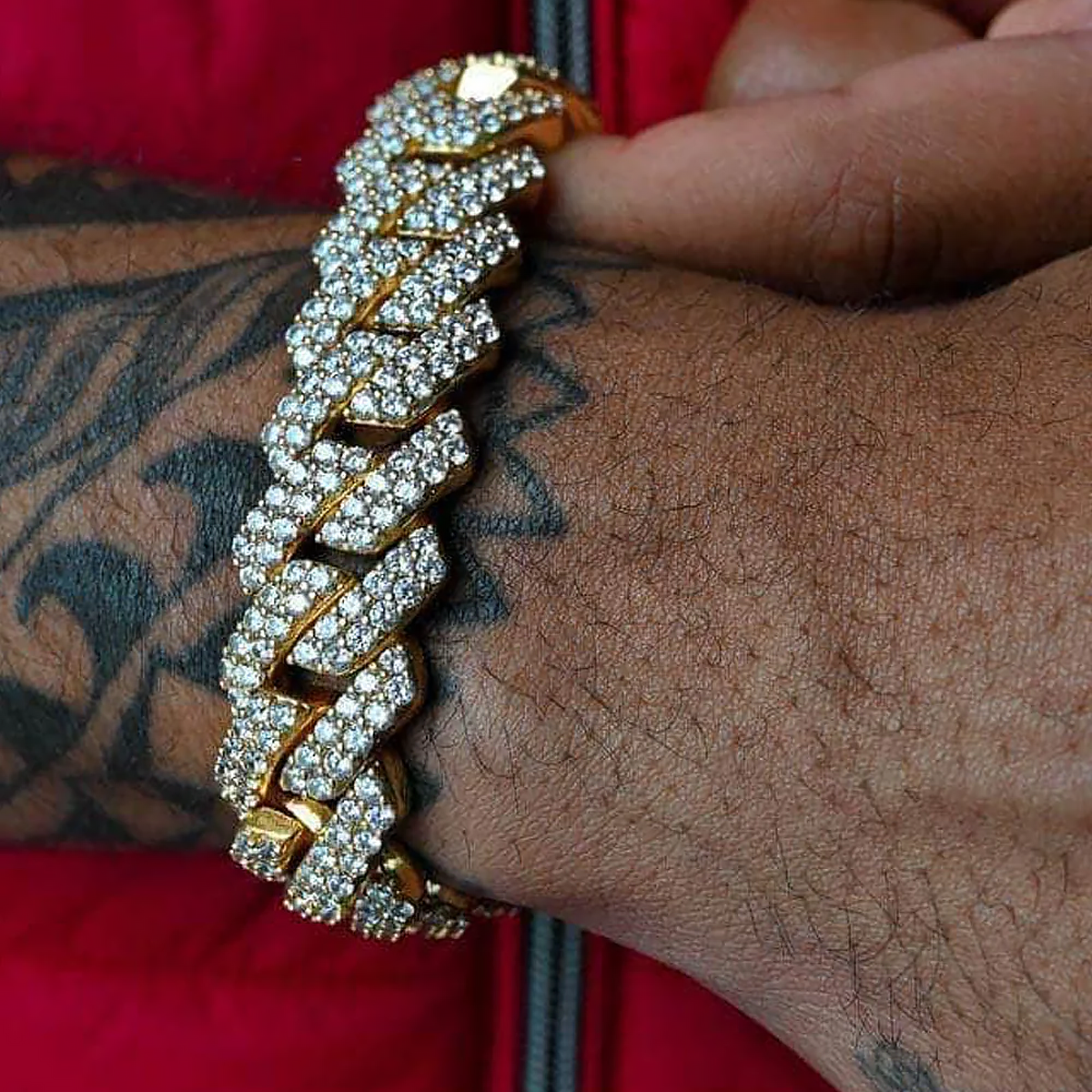 GYMON. | Gold Cuban Link Bracelet 19MM