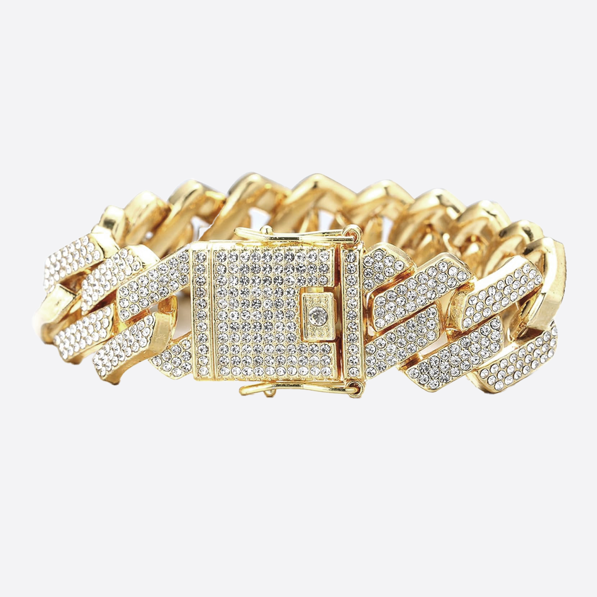 GYMON. | Gold Cuban Link Bracelet 19MM