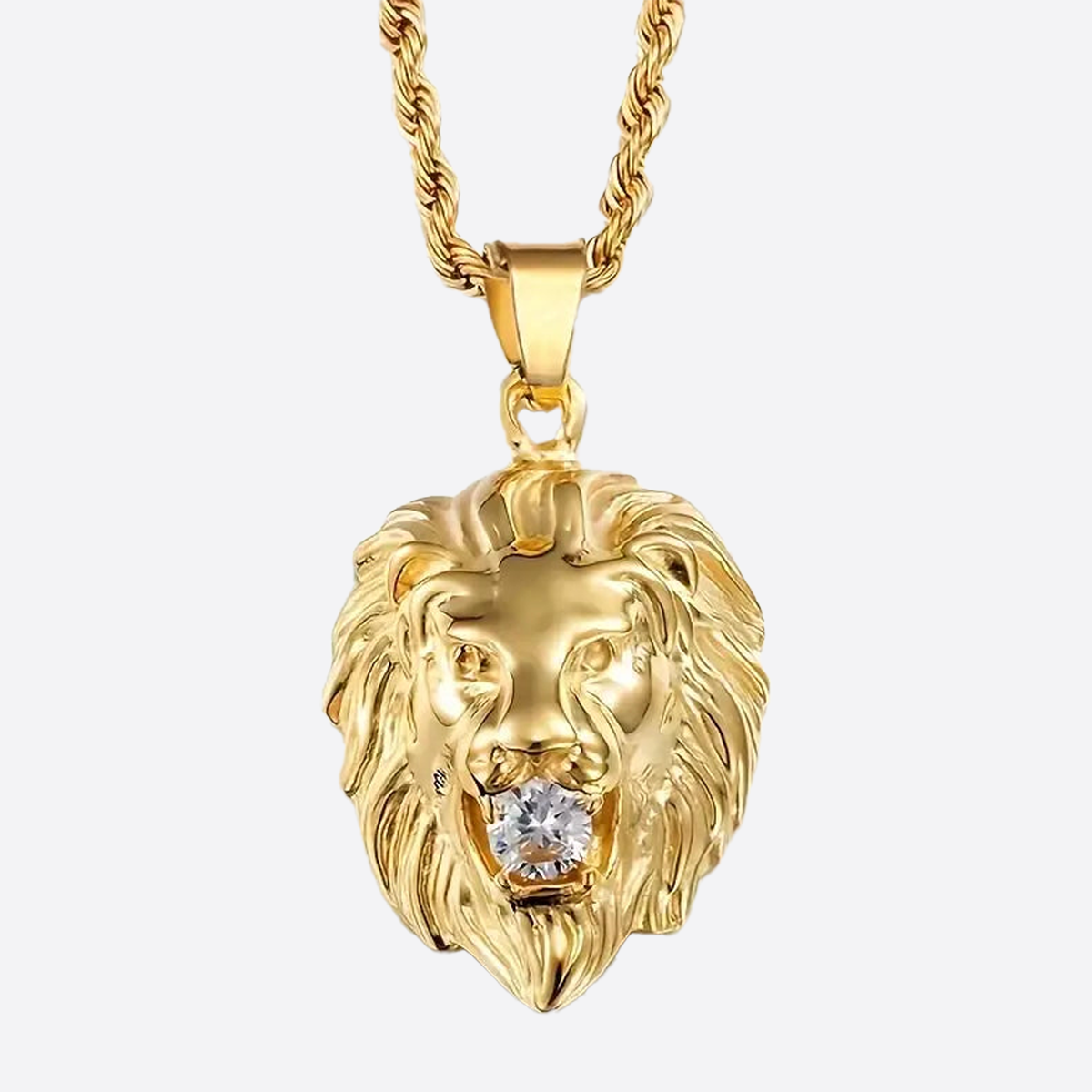 LION. | Gold Lion Chain 18K