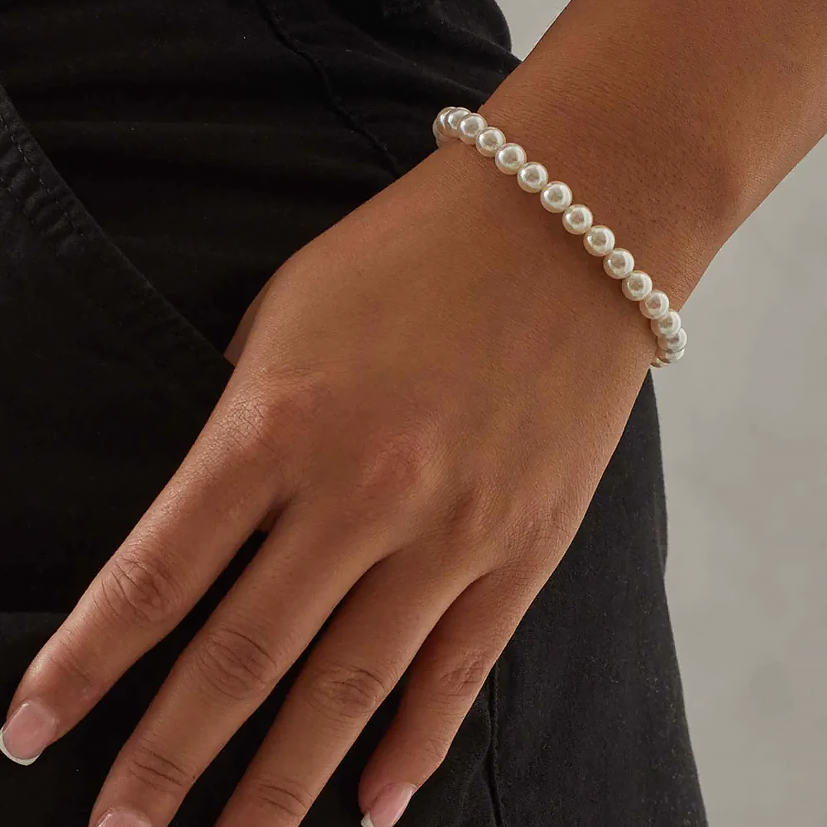 NACRE. | 6MM Classic Pearl Bracelet