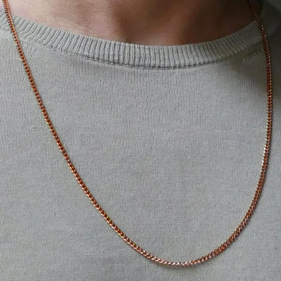 RYLAN. | 3MM Rose Gold Cuban Link Chain