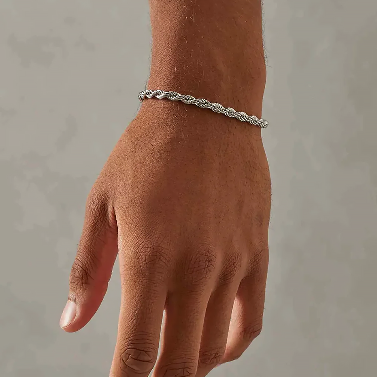 SYBRO. | 5MM Silver Rope Bracelet