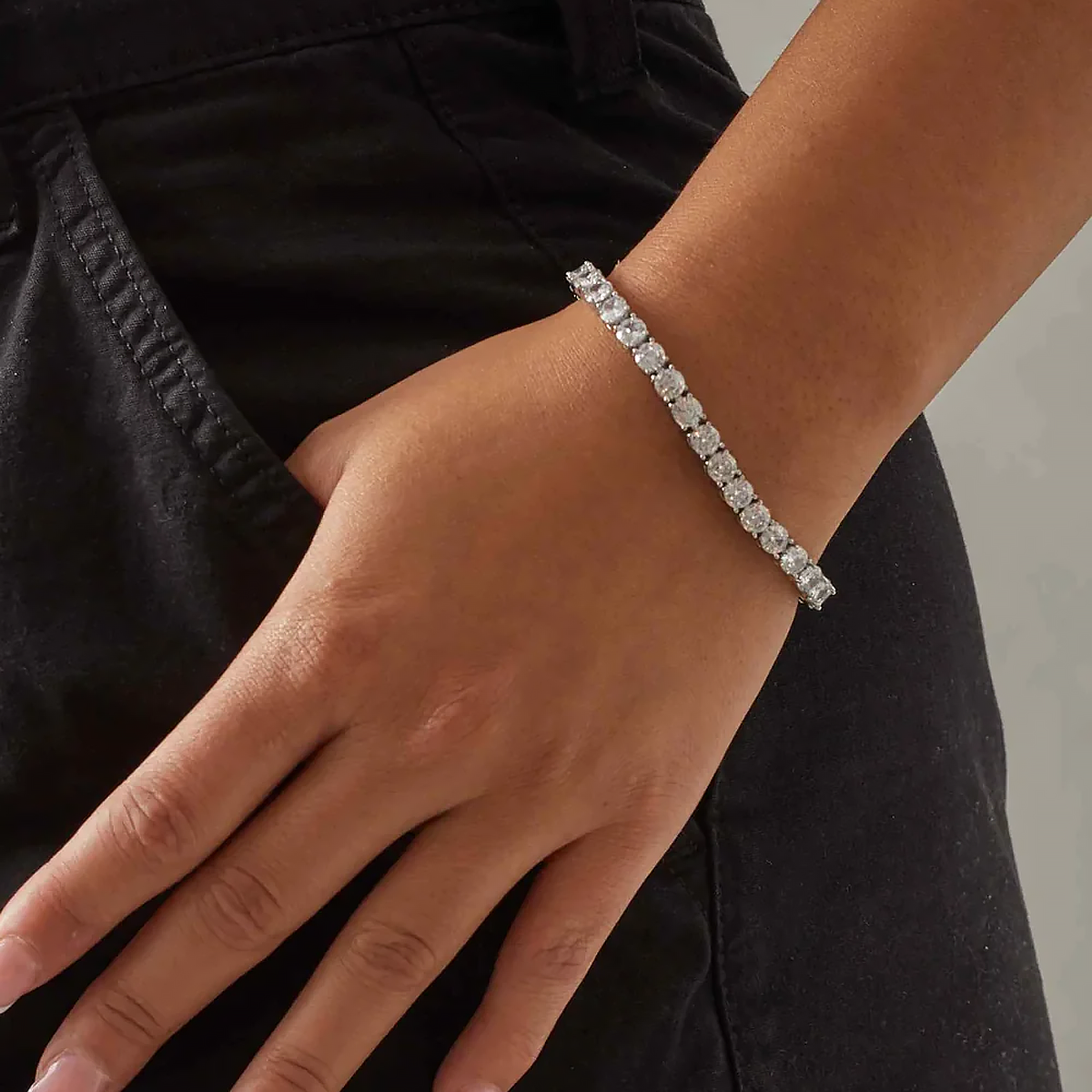 SYLET. | Silver Tennis Bracelet 5MM